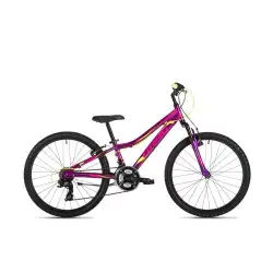 Детски велосипед Drag 24 Little Grace лилав/зелен