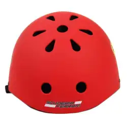 Детска каска Globber Ferrari S червена