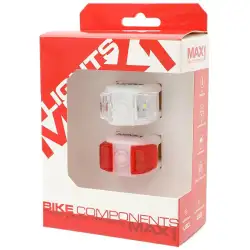 Комплект светлини MAX1 2 LED, бяло