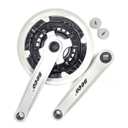Курбели Neco 170mm 42-34-24T стомана сив