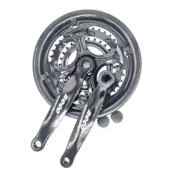 Курбели Neco 170mm 48-38-28T стомана черни