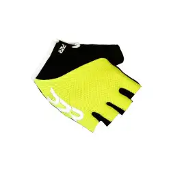 Ръкавици с къси пръсти P2R S lime-white