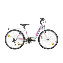 Детски велосипед Sprint Starlet 24 Бял мат