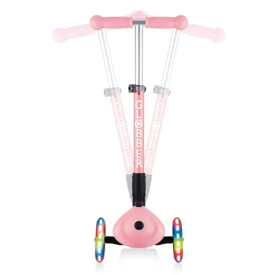 Детска тротинетка Globber Junior Fantasy Lights розова