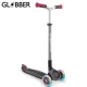 Тротинетка Globber Master Lights, черно-червена