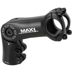 Раздвижена лапа за кормило MAX1 90/90°/31,8мм черно