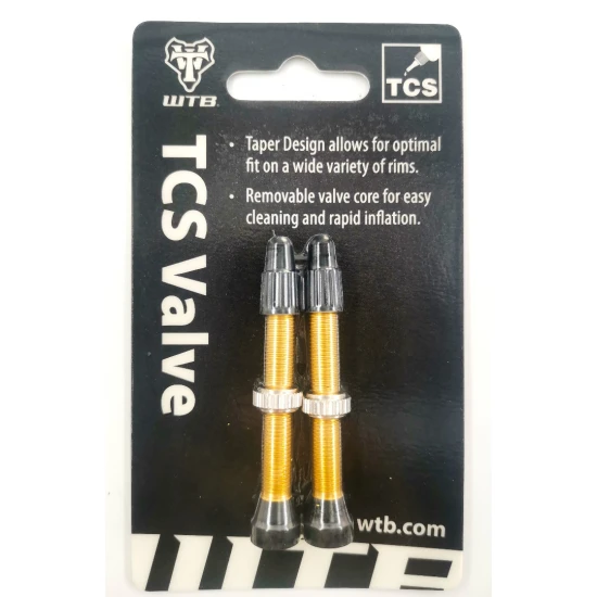 Вентили WTB TCS Brass Presta Valve 46mm 2pcs