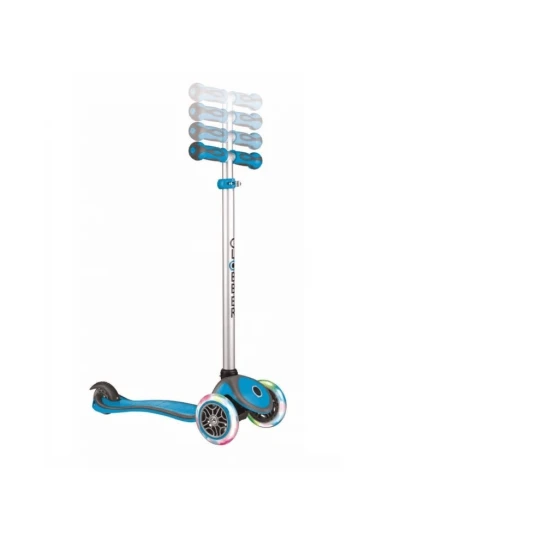 Тротинетка Globber Evo Comfort Lights - Синя