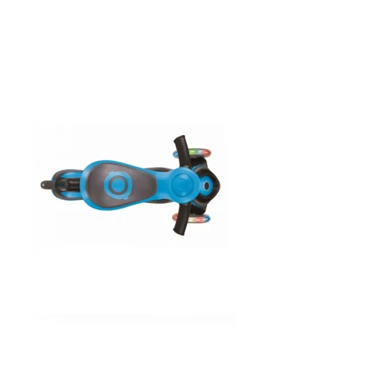 Тротинетка Globber Evo Comfort Lights - Синя